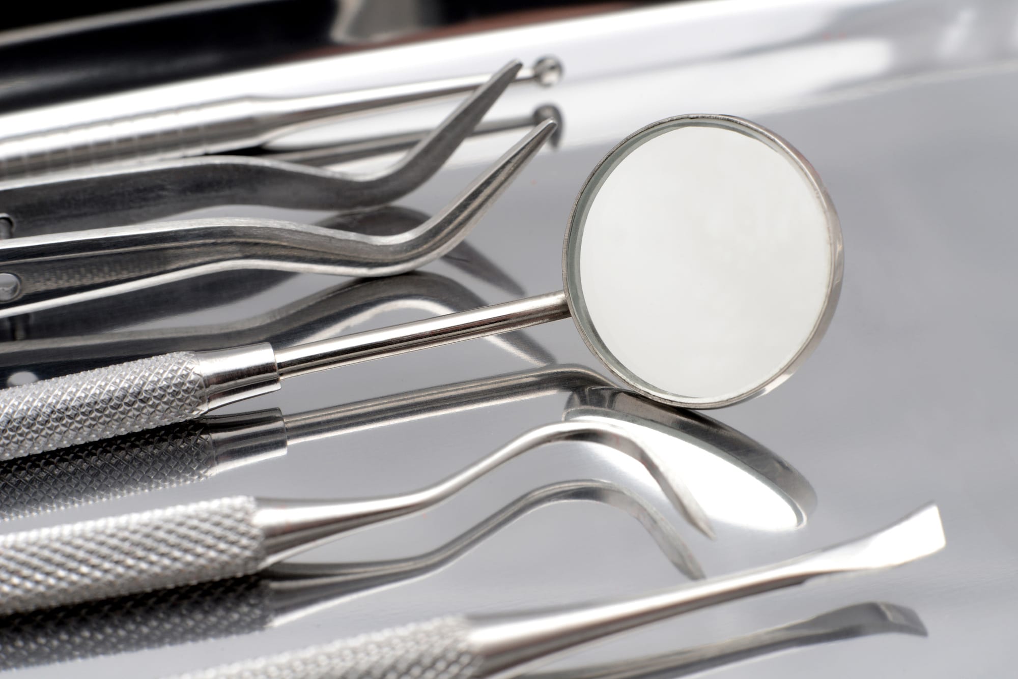 close up of dental tools - veteran dental benefits