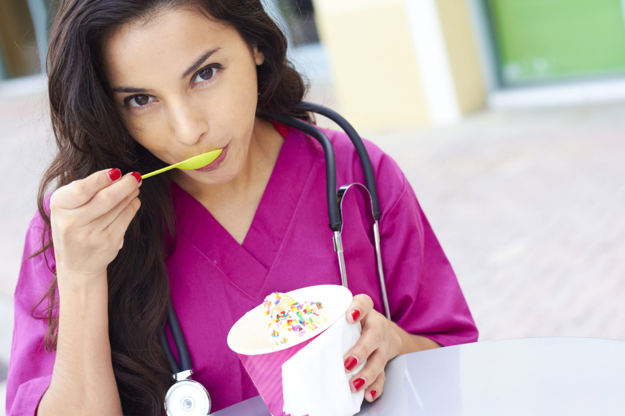 healthy eating doctors nurses